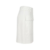 Trussardi Jeans White Viscose Women Skirt