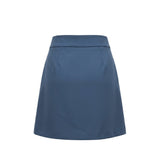 Trussardi Jeans Blue Polyester Women Skirt