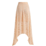 Trussardi Jeans Beige Polyester Womens Skirt