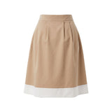 Trussardi Jeans Beige Cotton Women Skirt