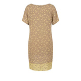 Trussardi Jeans Beige Viscose Women Dress