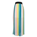 Trussardi Jeans Pink Polyester Women Skirt