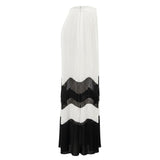Trussardi Jeans White Polyester Women Skirt