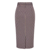 Trussardi Jeans Black Cotton Women Skirt