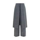 The Latest Gray Polyester Dress Pants