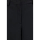The Latest Black Polyester Casual Pants
