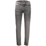 Calvin Klein Black Cotton Men's Jeans