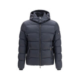MooRER Blue Polyamide Full-Length Jacket