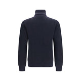 Brioni Blue Cashmere Turtleneck