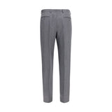 Brioni Gray Wool Oves Aries Casual Pants