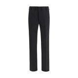 Prada Black Wool Oves Aries Dress Pants