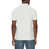 Calvin Klein Jeans White Cotton Polo Shirt