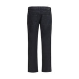 Saint Laurent Black Cotton Slim Fit Jeans