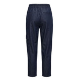 Trussardi Jeans Blue Cotton Women's Pant