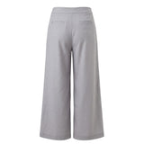 Trussardi Jeans Grey Polyester Women's Pant