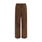 Arma Brown Leather Pants