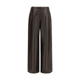 Arma Brown Leather Pants