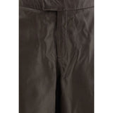 Arma Brown Leather Pants