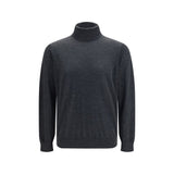 Giorgio Armani Gray Cashmere Turtleneck