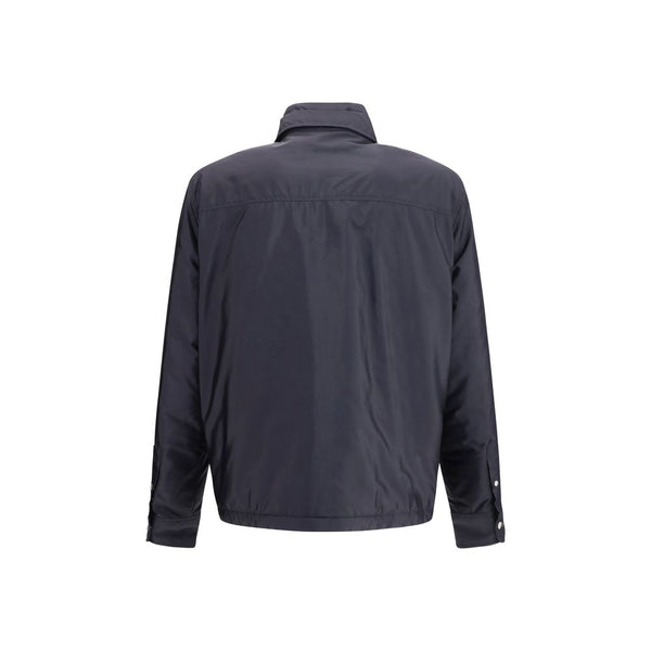 Moncler Blue Polyamide Shell Jacket