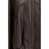 Arma Brown Leather Bomber