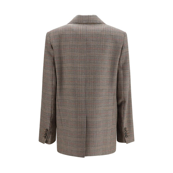 Max Mara Brown Wool Oves Aries Blazer