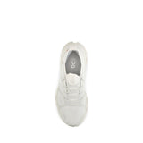 ON White Fabric Athletic Sneakers