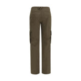 Burberry Bicolor Cotton Cargo Pants