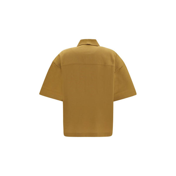 Saint Laurent Bicolor Cotton Polo Shirt