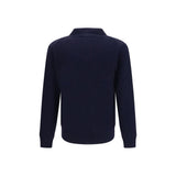 Brooksfield Blue Wool Oves Aries Sweatshirt
