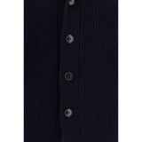 Brooksfield Blue Wool Oves Aries Sweatshirt
