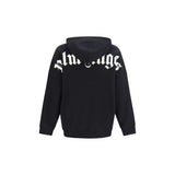 Palm Angels Black Cotton Sweatshirt