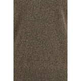 Brooksfield Brown Wool Oves Aries Sweatshirt