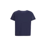 Loulou De Saison Blue Cotton T-Shirt