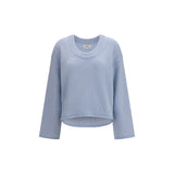 Loulou De Saison Blue Cashmere Sweater