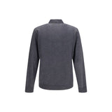 Golden Goose Gray Wool Oves Aries Polo Shirt