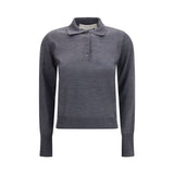 Golden Goose Gray Wool Oves Aries Shirt