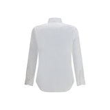 Finamore White Cotton Dress Shirt
