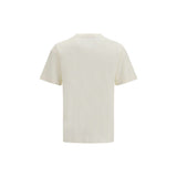 Palm Angels Beige Cotton T-Shirt