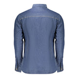 Pepe Jeans Blue Cotton Men's Shirt