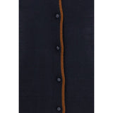 Max Mara Blue Silk Cardigan