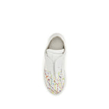 Maison Margiela White Calf Leather Bos Taurus Low Top Sneakers