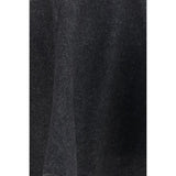 Ganni Gray Wool Oves Aries Midi Skirt