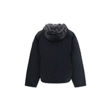 Moose Knuckles Black Nylon Bomber
