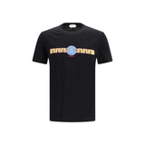 Versace Black Cotton T-Shirt