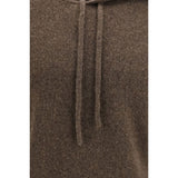 Roberto Collina Brown Wool Oves Aries Hoodie