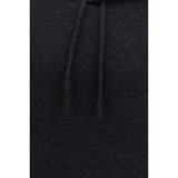 Roberto Collina Black Wool Oves Aries Hoodie
