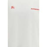 Burberry White Cotton Sportswear