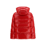 PINKO Red Polyamide Full-Length Jacket