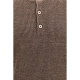 Brunello Cucinelli Brown Linen Sweatshirt